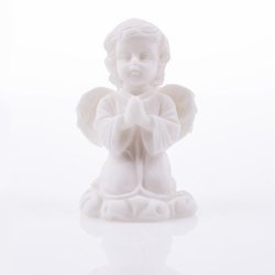 Figurka - aniołek chłopiec na chmurce - 5,5 cm