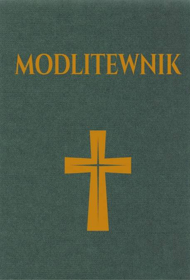 Modlitewnik z dużymi literami - zielony