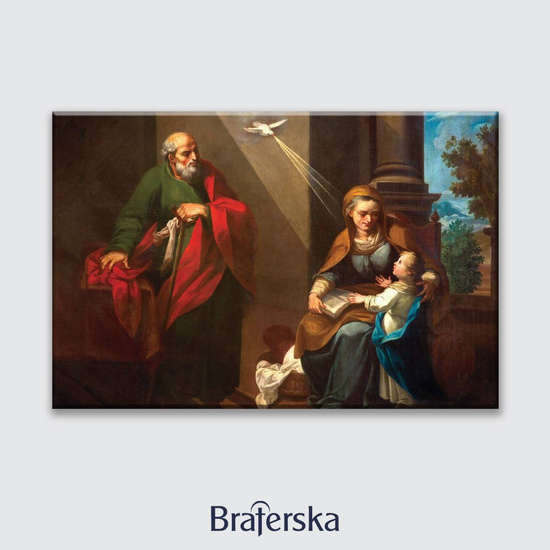 Obraz drukowany - Anna, Joachim i Maryja