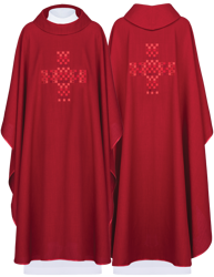 Ornat z mozaiką z krzyżyków