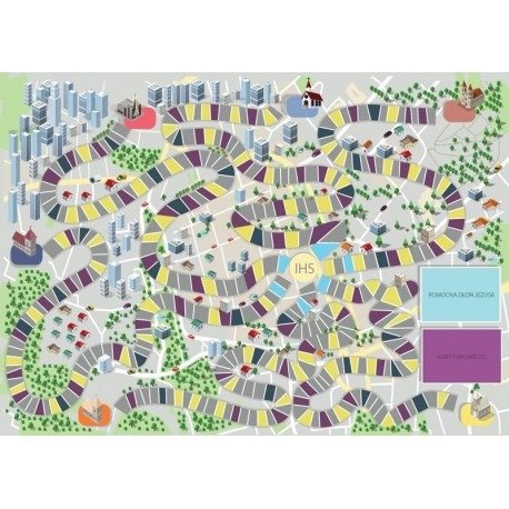 Przygoda z Panem Jezusem. Gra planszowa