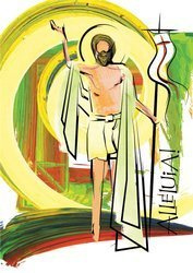 Kartka Braterska - Jezus Zmartwychwstały