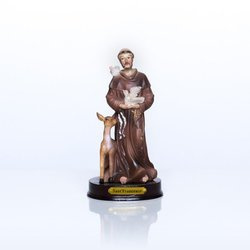 Figurka - św. Franciszek z Asyżu - 15 cm