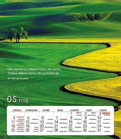 Kalendarz 2025 - Na końcu świata