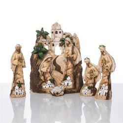 Szopka bożonarodzeniowa - Decorato - 25 cm