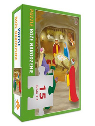 PUZZLE WDS 15 el. BOŻE NARODZENIE