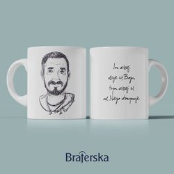 Kubek ceramiczny - Bł. Karol de Foucauld