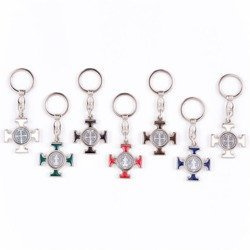 Brelok Św. Benedykta - nikiel