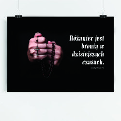 Plakat A3 Różaniec