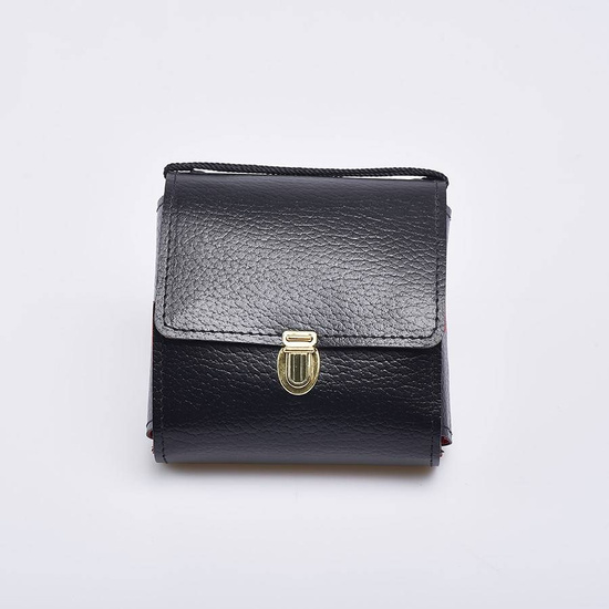 Bursa - cyborium w etui skórzanym - 11 cm