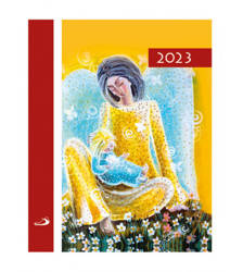 Terminarz B7 KOLOROWY 2023 - anioł