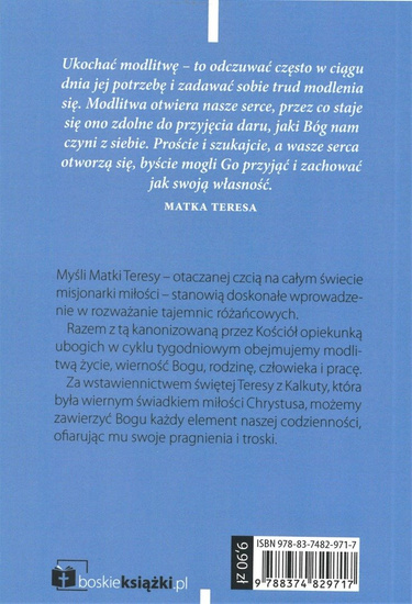 Różaniec ze świętą Matką Teresą
