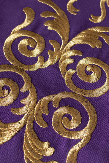 Stuła haftowana Krzyż 