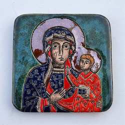 Ikona ceramiczna - MB Częstochowska