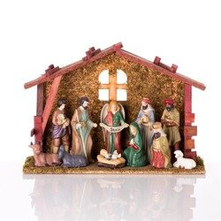 Szopka bożonarodzeniowa - 28 cm - Ceramico