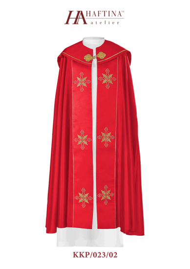 Kapa eucharystyczna monogram "IHS"