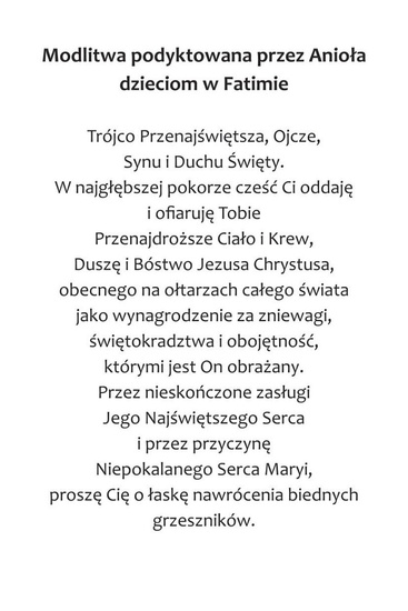 Obrazki dla dzieci. Pastuszkowie z Fatimy.