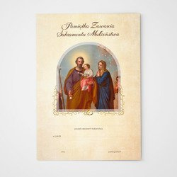 Pamiątka Zawarcia Sakramentu Małżeństwa