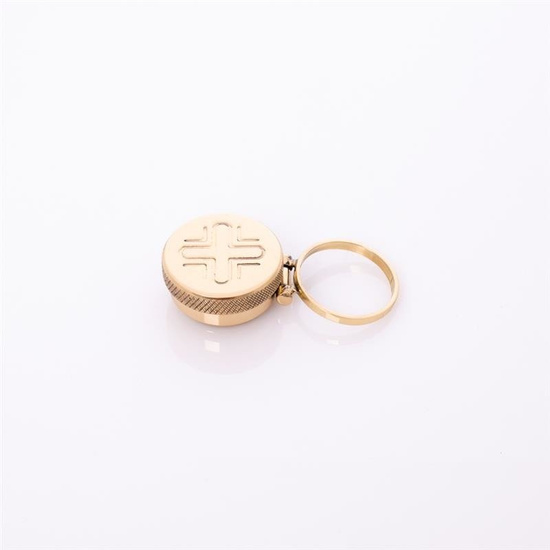 Mosiężne pojemniki na olej (niklowane)