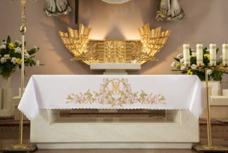 Obrus ołtarzowy Maryjny