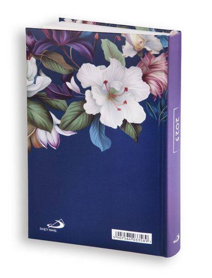 Terminarz B6 KOLOROWY 2025 - kwiatki