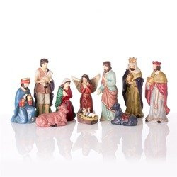 Szopka bożonarodzeniowa - 20 cm - Ceramico