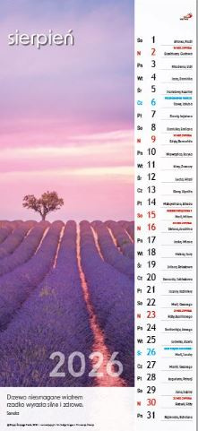 Kalendarz 2026 - Piękno natury