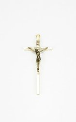 Krzyż złoty (13 cm) prosty