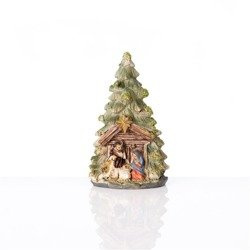 Szopka bożonarodzeniowa - Święta Rodzina - choinka - 8 cm - Classic