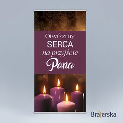 Baner - Adwent Otwórzmy serca na przyjście Pana