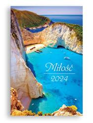 Kalendarz 2024- kieszonkowy Miłość - widok