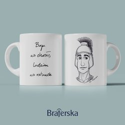 Kubek ceramiczny - św. Florian