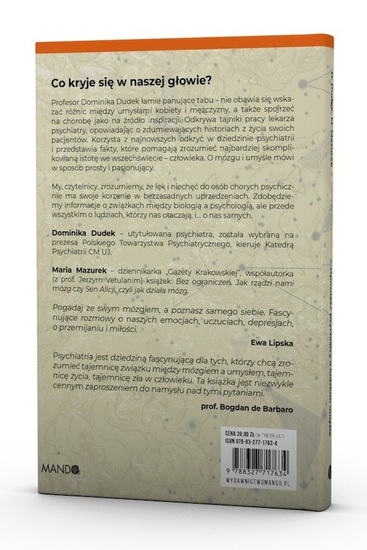 Nie tylko mózg opowieść psychiatry o ludzkim umyśle