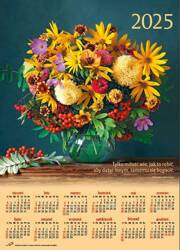 Kalendarz 2025 - plk. średni Bukiet