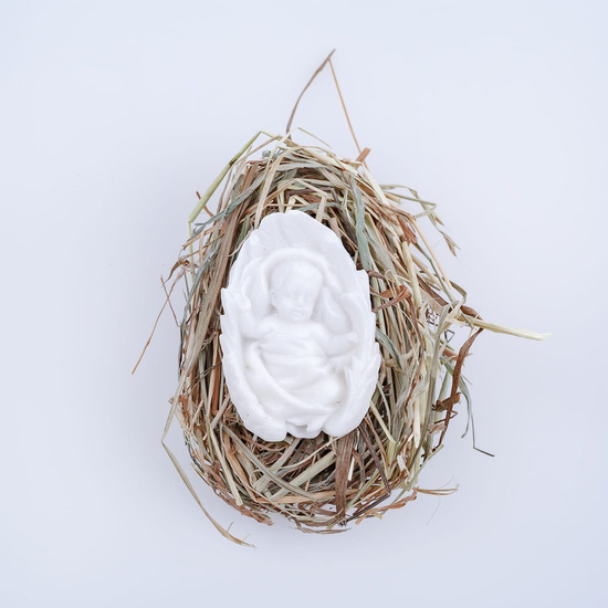 Dzieciątko Jezus - skrzydła - Alabaster