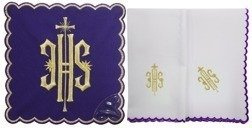 Bielizna kielichowa haftowana IHS
