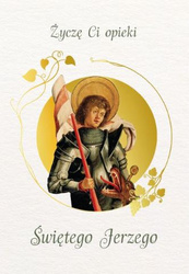 Karnet ze Świętymi 12 - św. Jerzy