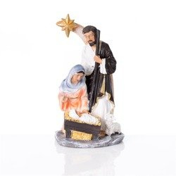 Szopka bożonarodzeniowa - Święta Rodzina - 16 cm - Classic