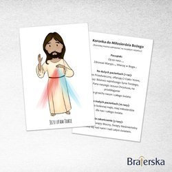 Obrazki dla dzieci. Jezu ufam Tobie.