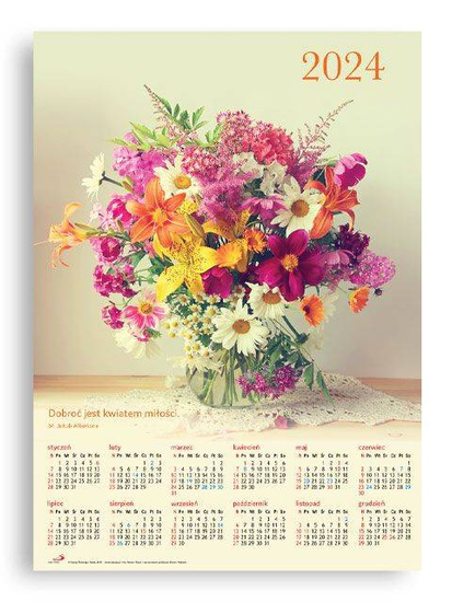 Kalendarz 2024 - plk. średni Bukiet