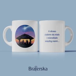 Kubek ceramiczny - A słowo ciałem się stało