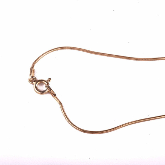 złoty łańcuszek - linka 