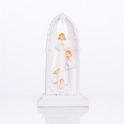 Święta Rodzina Boże Narodzenie - świecąca - Bianco