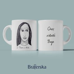 Kubek ceramiczny - św. Teresa z Avila