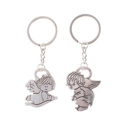 Brelok metalowy anioły