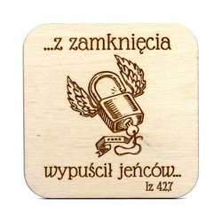 Podstawka „Z zamknięcia wypuścił jeńców”