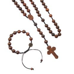 Zestaw - różaniec - bransoletka