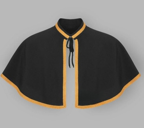 Peleryna ministrancka (czarna)