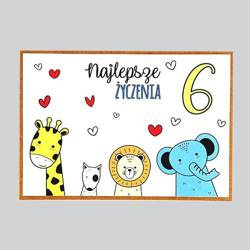 Kartka - Najlepsze życzenia - 6