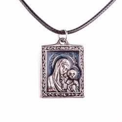 Medalik prostokąt MB Kazańska